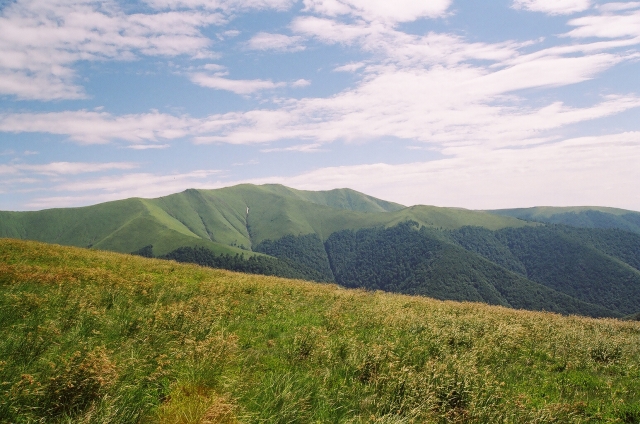 Podkarpatská Rus 2006 - přechod poloniny Boržava - 29